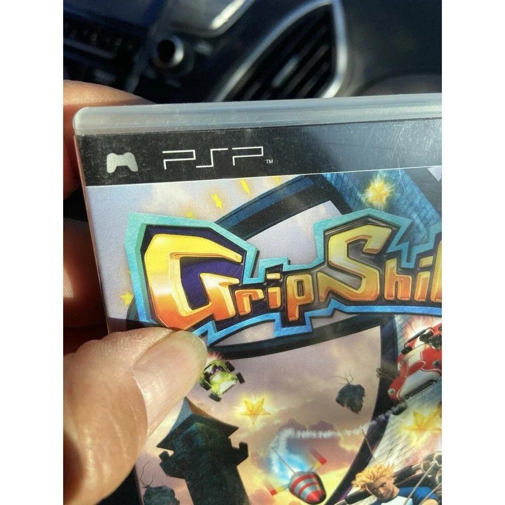 PSP GripShift Case only No Game Display With Manual